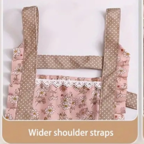 Stylish Durable Stain-Resistant 50s  Kitchen Apron - Perfect for Chefs & Servers - Picture 4 of 8